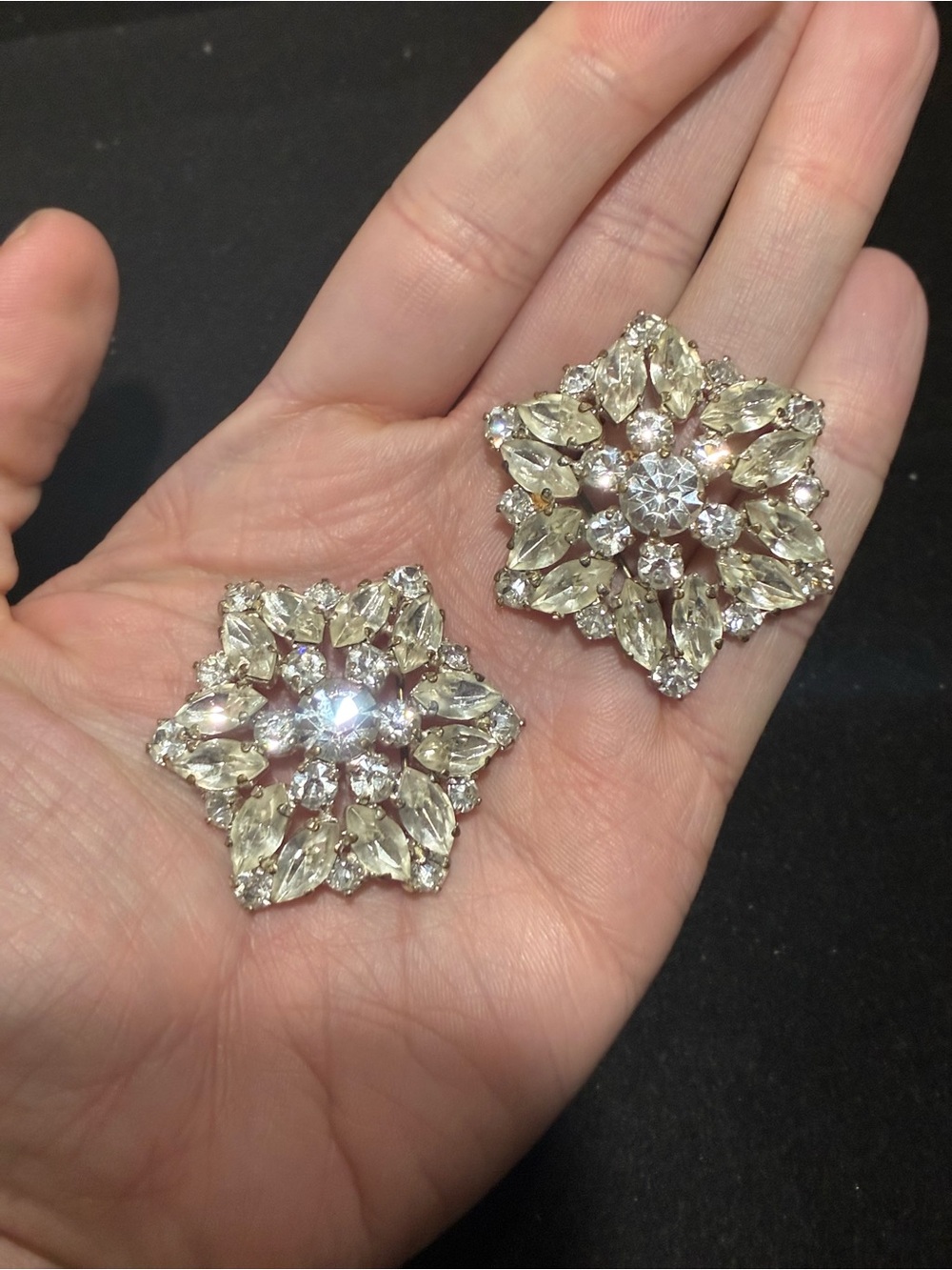 Vintage Mid Century German Rhinestone Scatter Pins - Picture 2 of 4